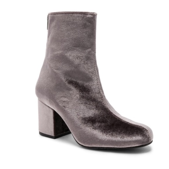 NWT Free people Cecile velvet heel boot - Picture 2 of 6